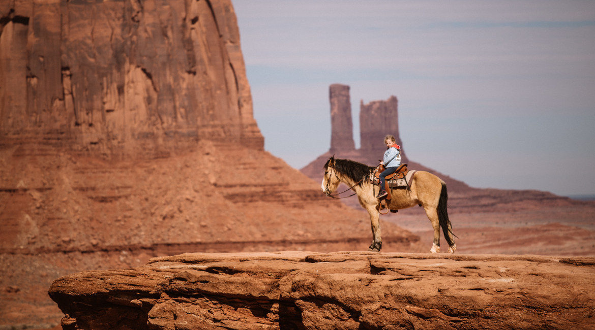 Monument Valley konie